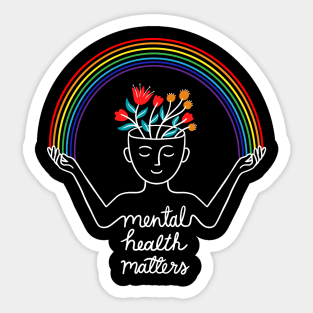 Mental Health Matters Sticker